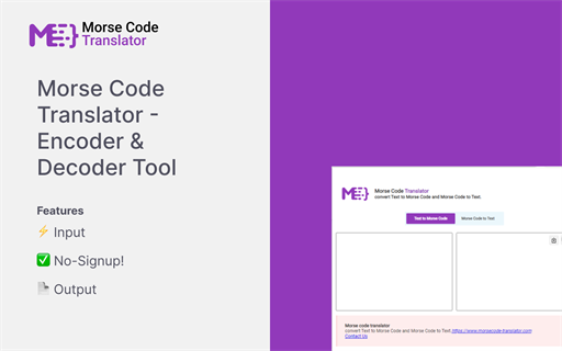 Morse Code Translator - Encode & Decode Easily