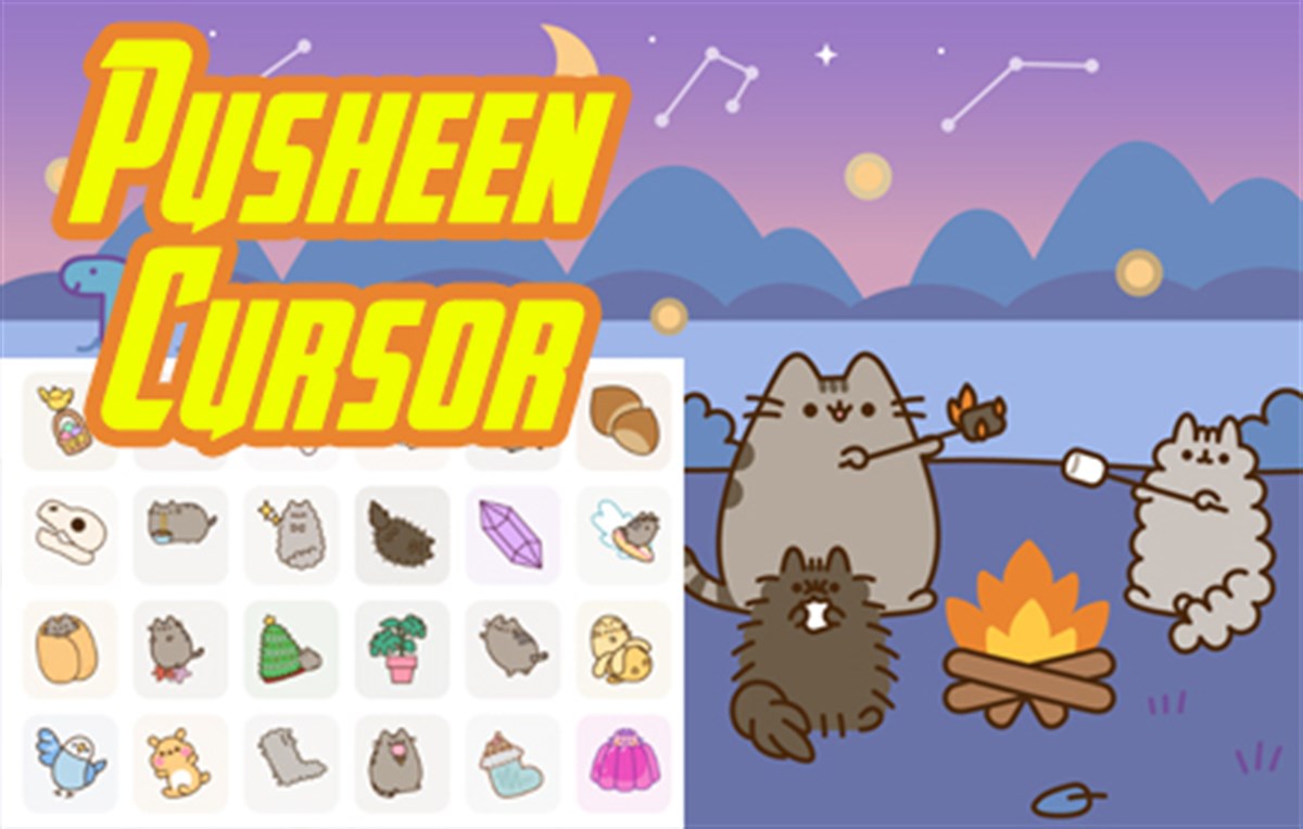 Pusheen Cursor - Custom Kawaii Cursor for EDGE