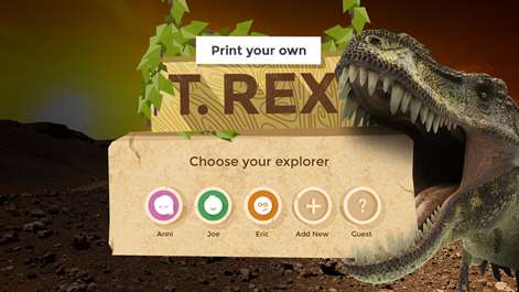 DK Print your own T. Rex Screenshots 1
