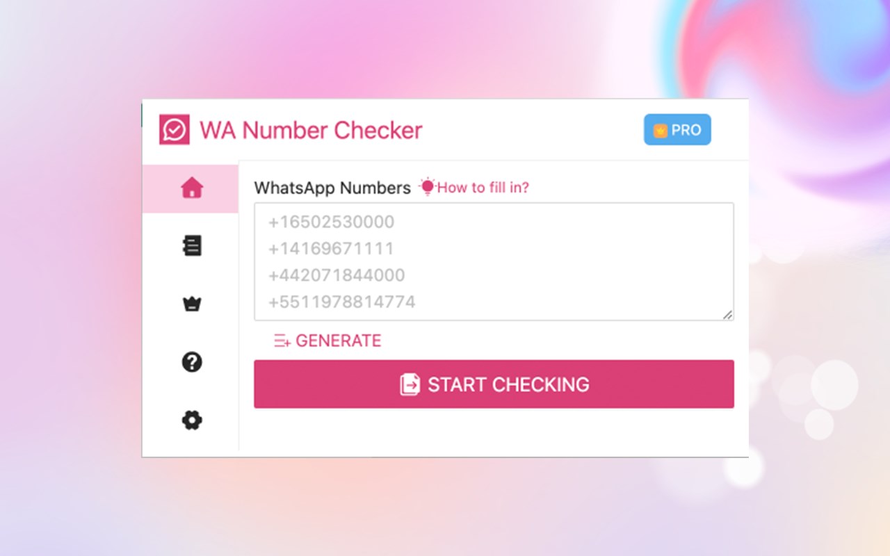 WA Number Checker