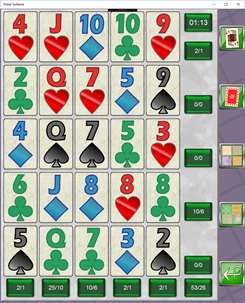 Poker Solitaire V+ screenshot 2