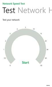 Network Speed Test screenshot 1