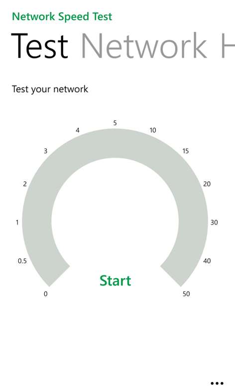 Network Speed Test Screenshots 1