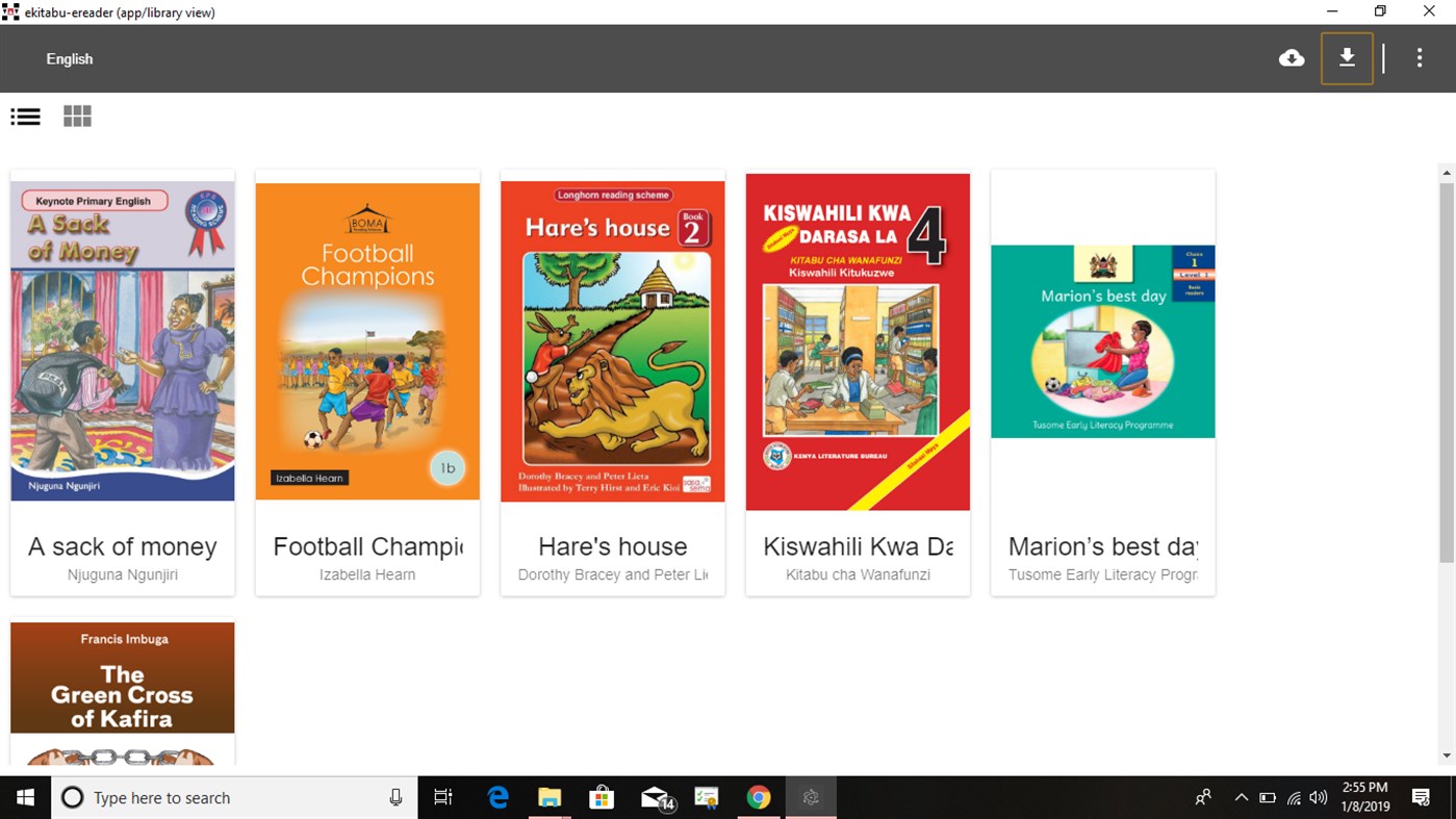 #1. eKitabu e-reader (Windows) بواسطة: eKitabu, LLC