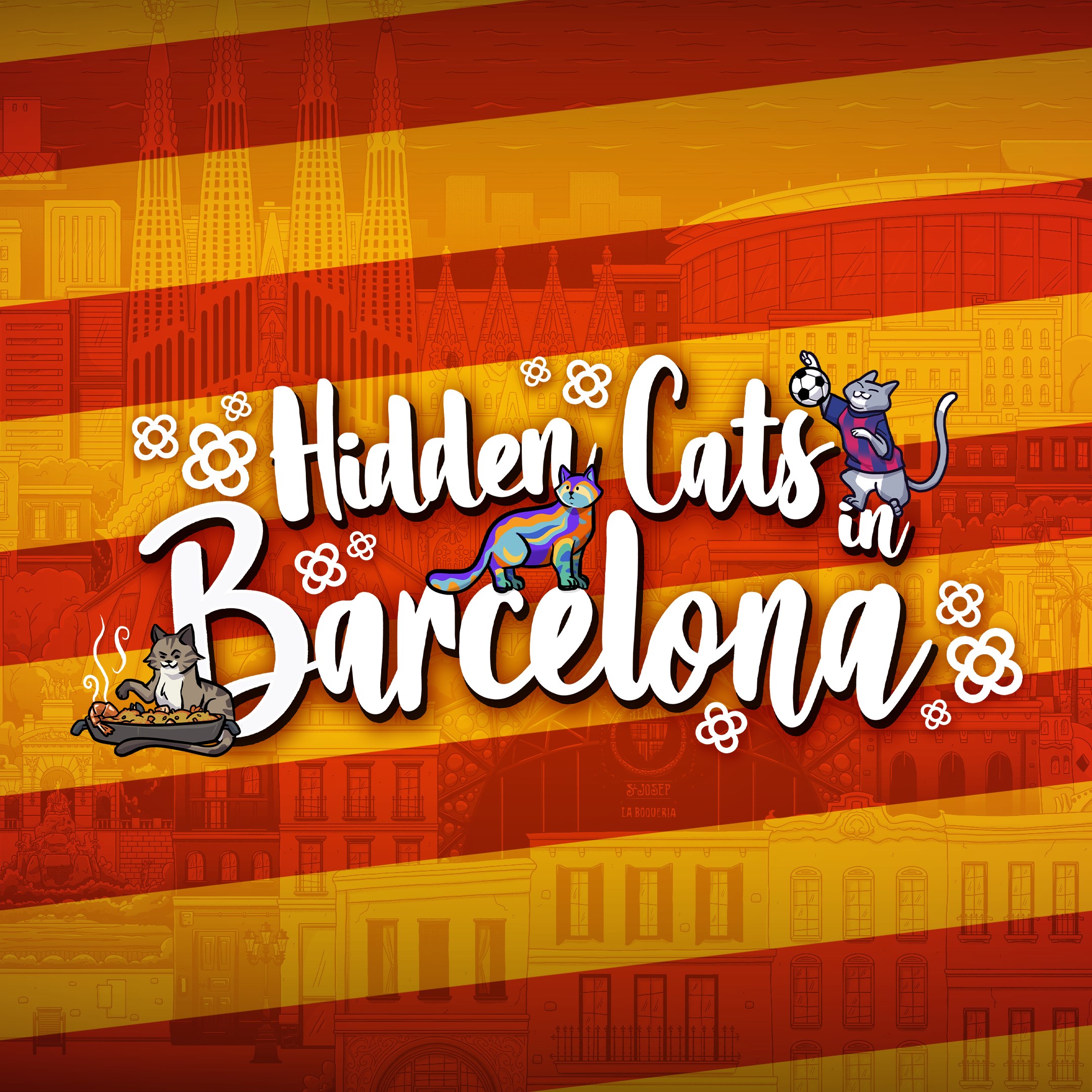 Hidden Cats in Barcelona