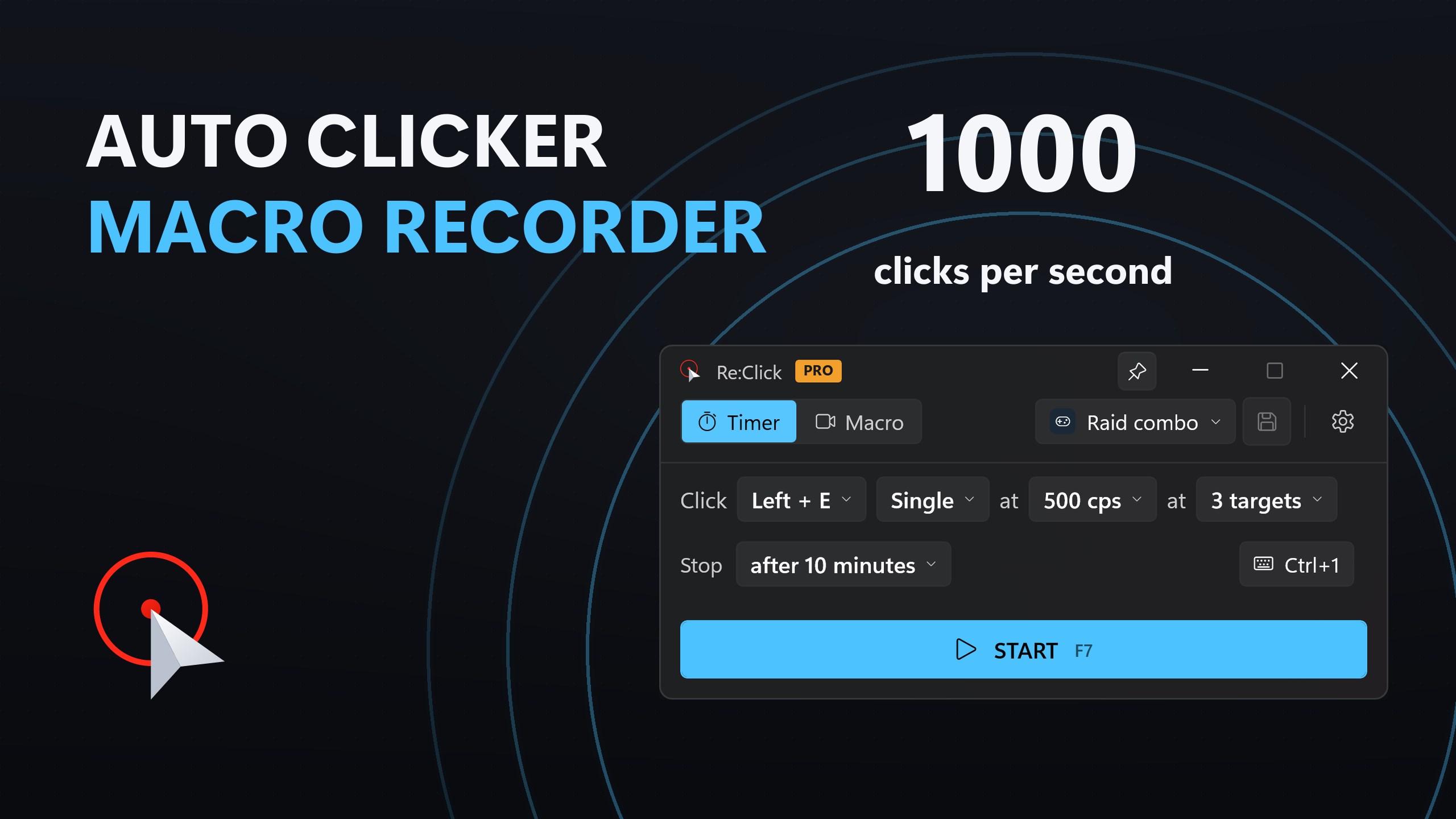 Re:Click - Auto Clicker | Macro Recorder screenshot