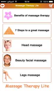 Massage Therapy Lite screenshot 1