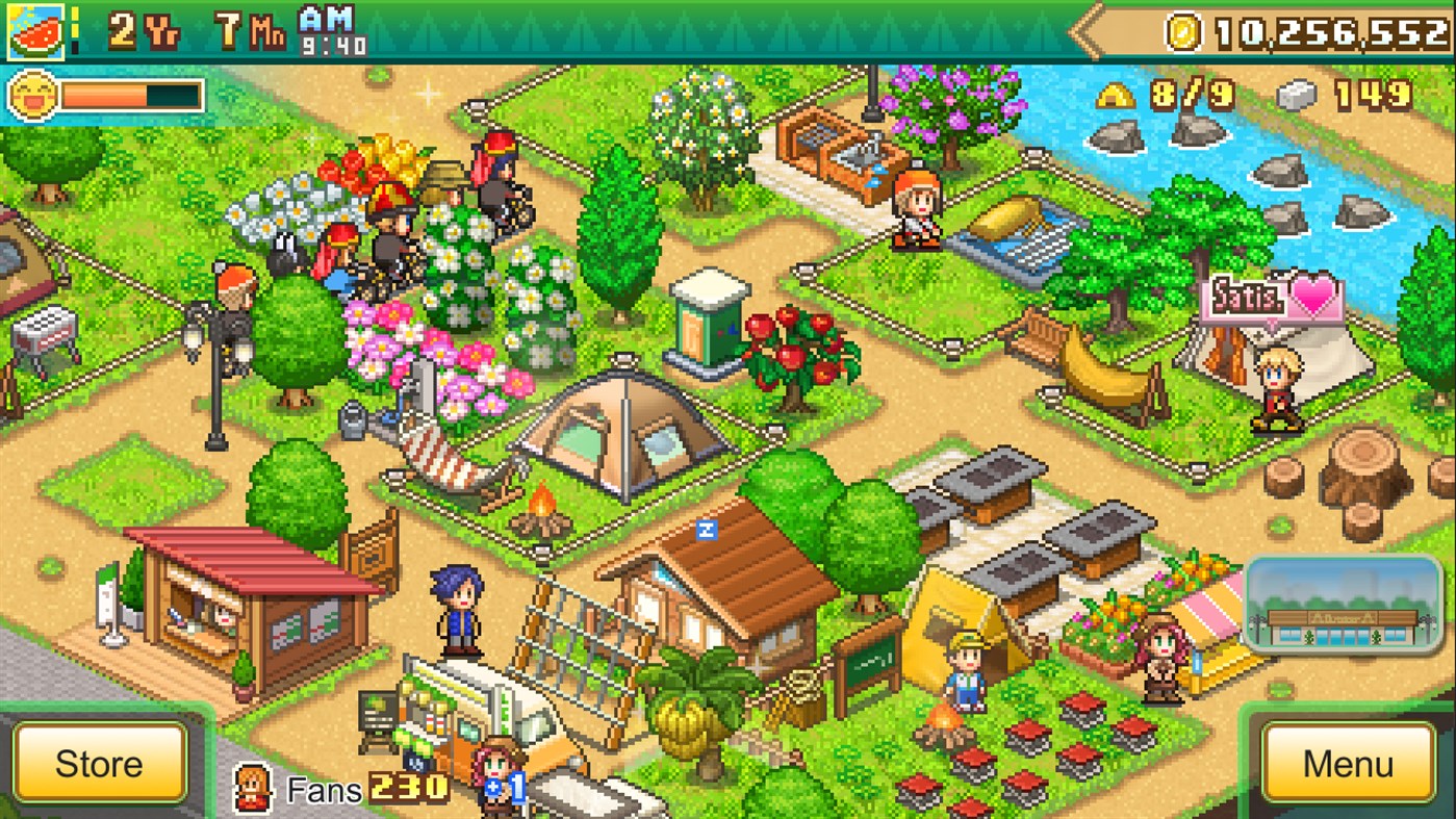 #1. Forest Camp Story (Windows) Podle: Kairosoft