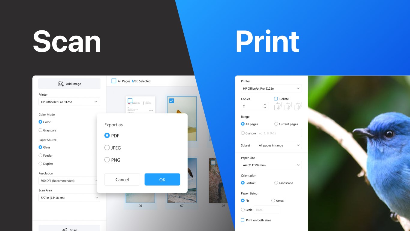 Scan & Printer screenshot