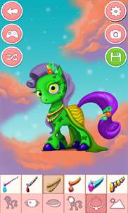 Dress up game for girls - Pony and Unicorn screenshot 8