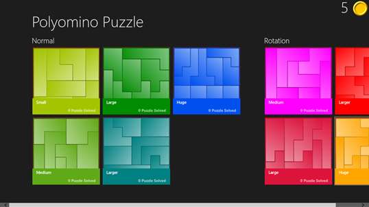 Polyomino Puzzle screenshot 1