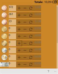 Coin Counter (Euro) screenshot 1