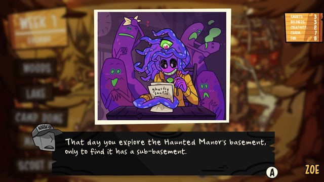 Monster Camp Character Pack - Zoe screenshot 2