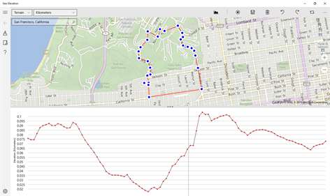 Geo Elevation: Map Elevation Chart Creator Screenshots 2