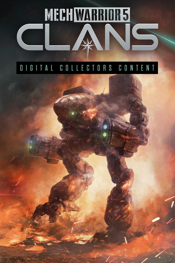 MechWarrior 5: Clans - Digital Collectors Content Xbox Series X|S and Xbox One cover art