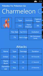 Pokedex For Pokémon Go screenshot 6