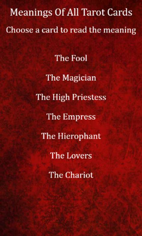 Tarot Card Reading Screenshots 2