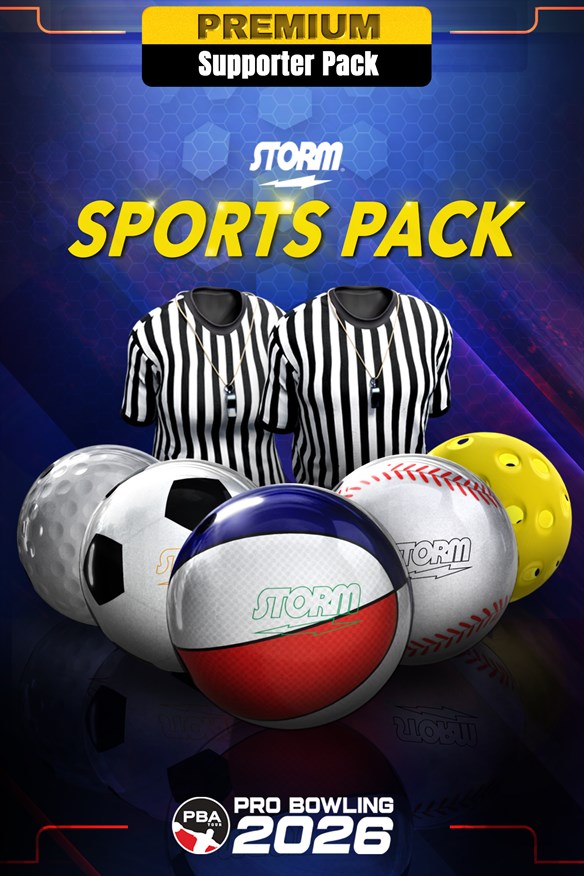PBA Pro Bowling 2026: Storm Sports Pack Xbox Series X|S and Xbox One cover art