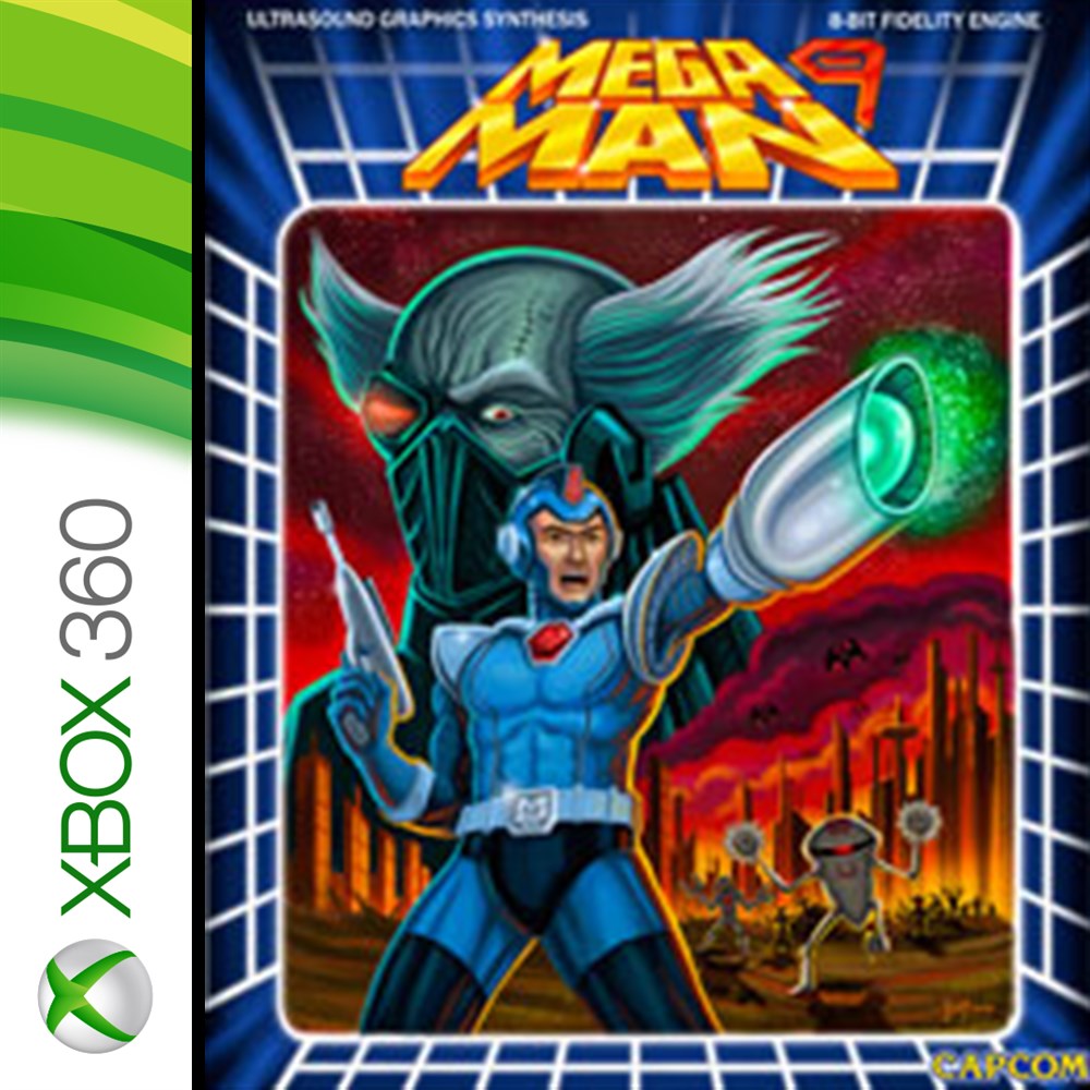 MEGA MAN 9 cover art (full size)