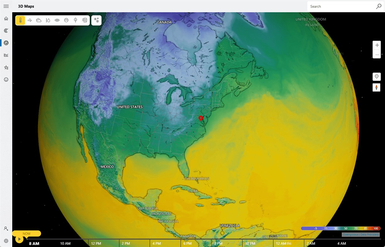 #9. MSN Weather (Windows) Ved: Microsoft Corporation