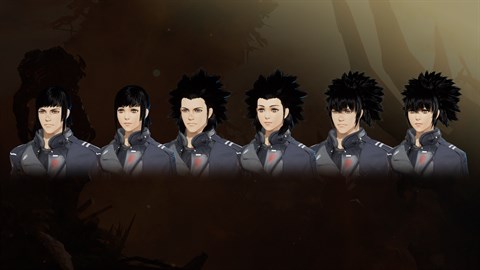 デモンエクスマキナ タイタニックサイオン 髪型セット4