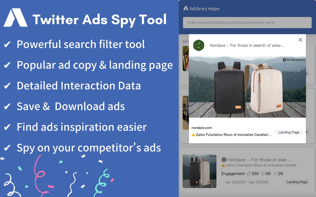 Ad Library - TikTok Ads Spy Tool