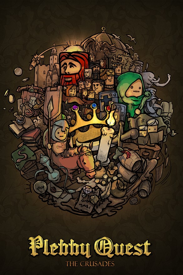 Plebby Quest: The Crusades Xbox Series X|S and Xbox One cover art
