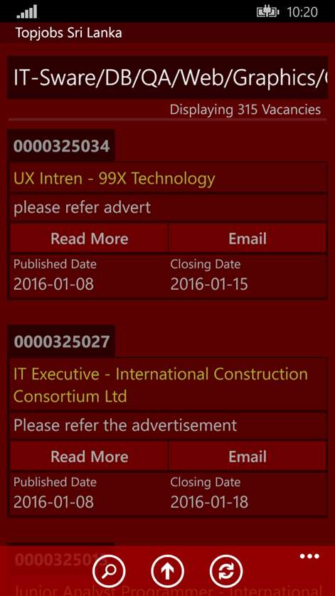 Topjobs Sri Lanka Screenshots 2
