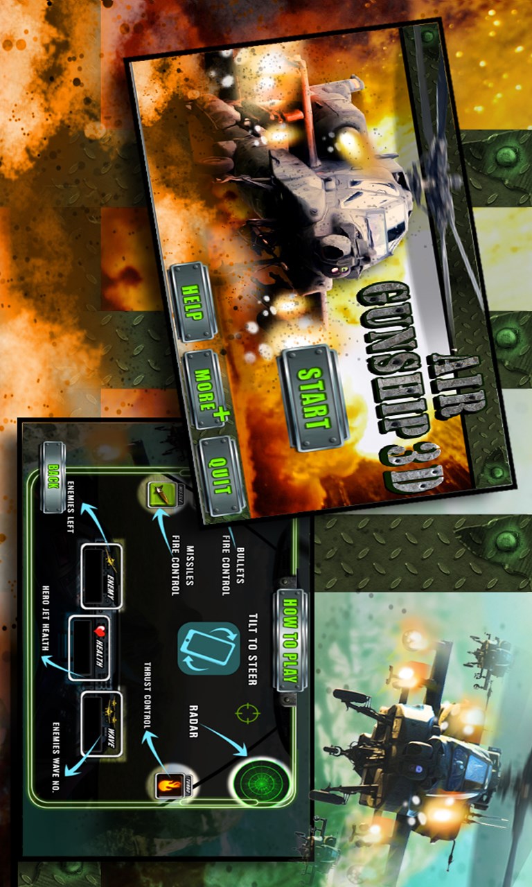 Air GunShip 3D for Windows 10 Mobile