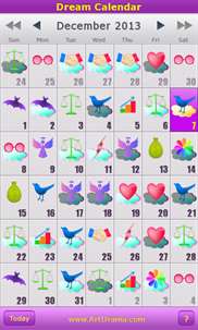 Dream Calendar screenshot 1