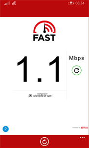 Fast Speedtest screenshot 1