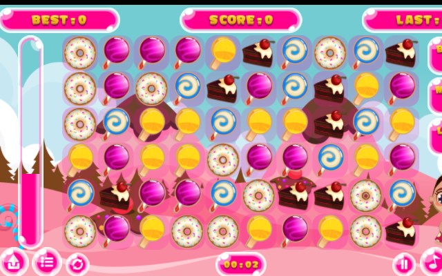 Candy Cookie Rush Match Game 3
