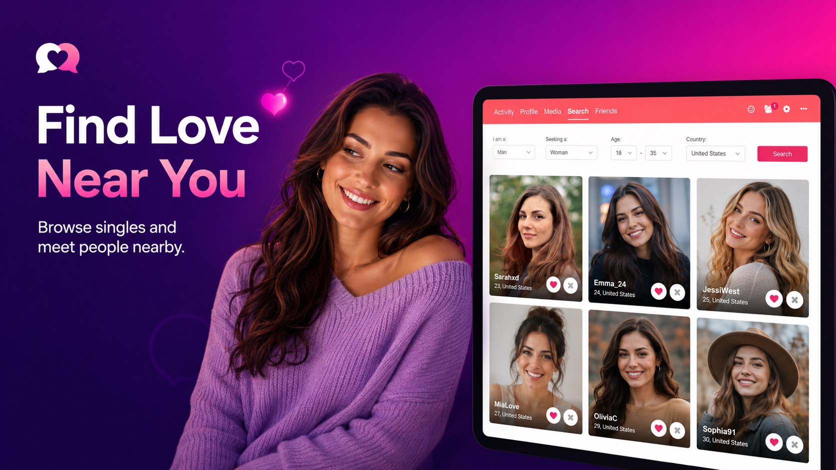 Meetr - Dating & Singles Chat screenshot