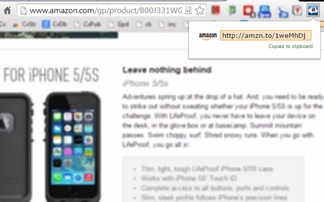 Amazon URL Shortner