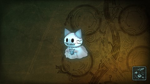 Подвеска: синий полтеркотт