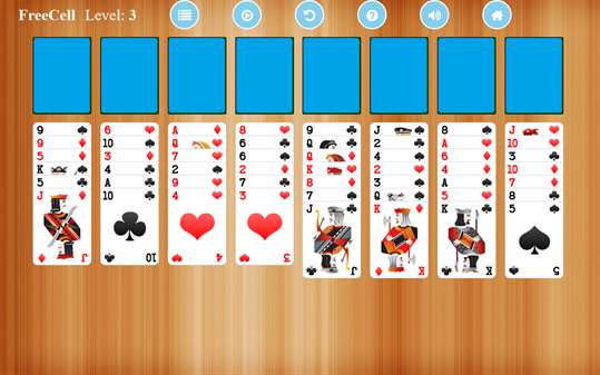 FreeCell Solitaire Free screenshot 4