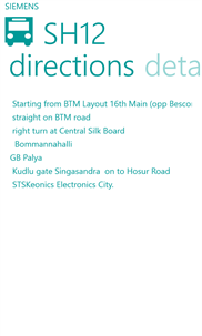 Siemens Bus Route screenshot 6