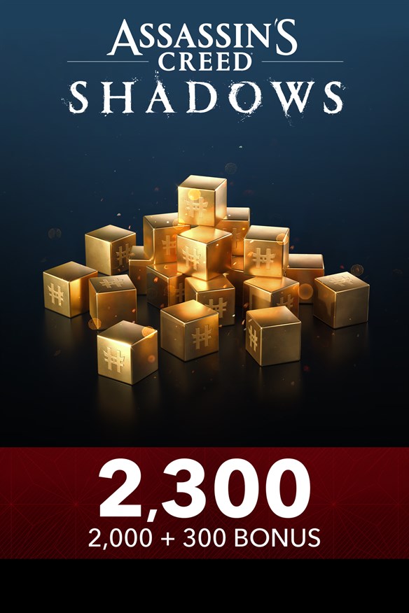 Helix Credits Medium Pack (2,300) - Assassin's Creed Shadows Xbox Series X|S and Xbox One cover art