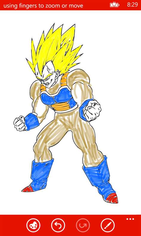 Dragon Ball Coloring Screenshots 2