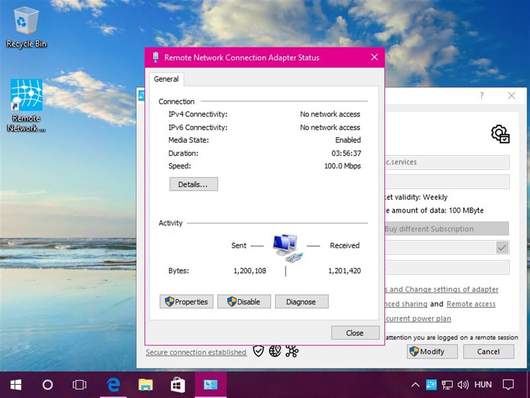 #7. Remote Network Connection (Windows) Με: CloudTrust Kft.
