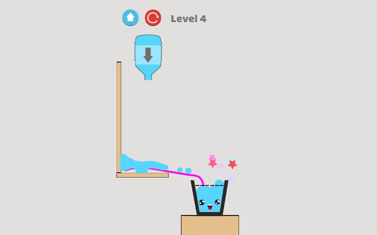 Fill The Glass Puzzle Game