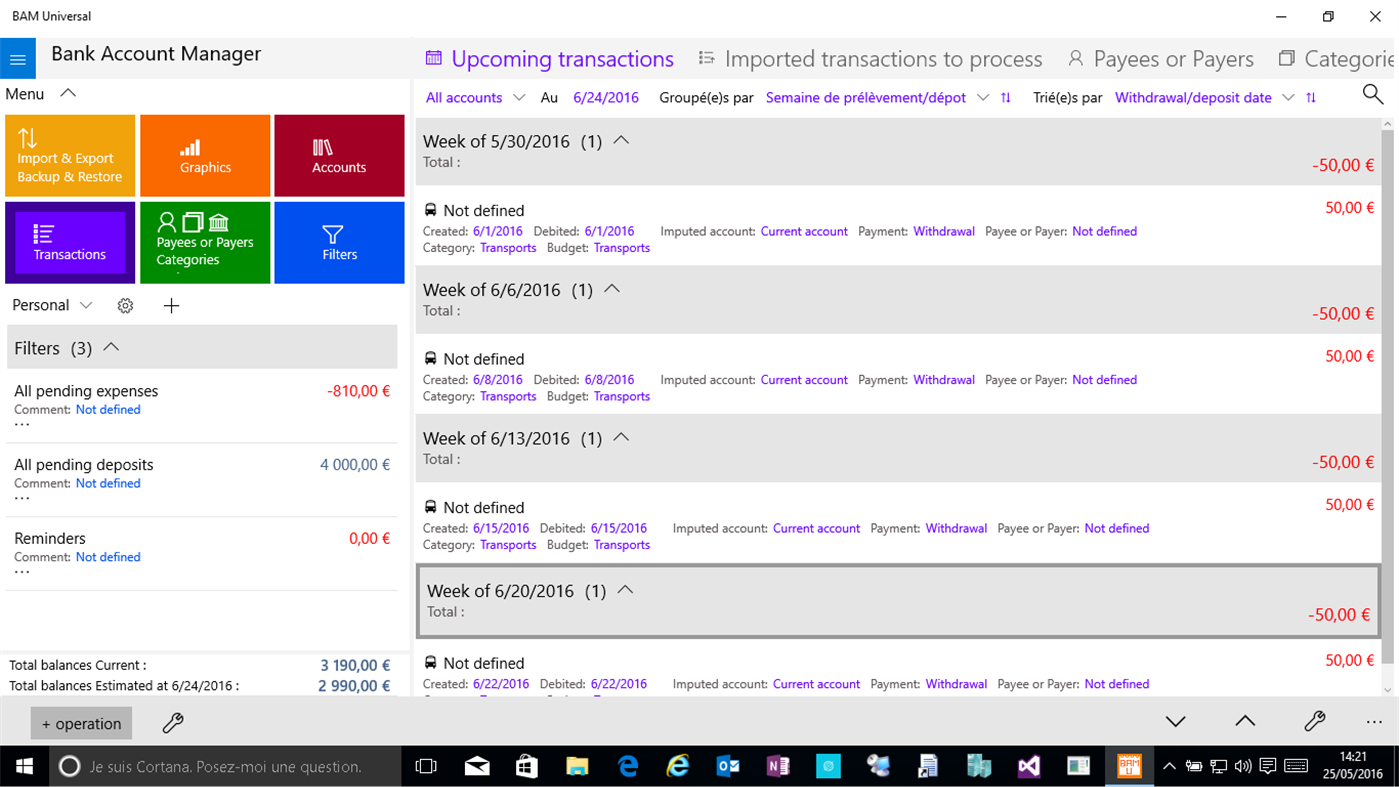 #4. BAM Universal (Windows) Podle: JPAUC