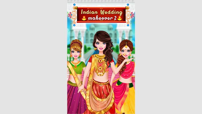 Get Indian Wedding Dressup Makeover Fun Beauty Makeup Game For