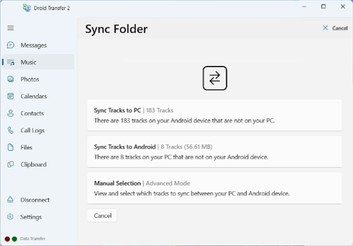 #7. Droid Transfer (Windows) 由: Wide Angle Software Ltd