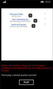Radio Laura Pausini W10 screenshot 1