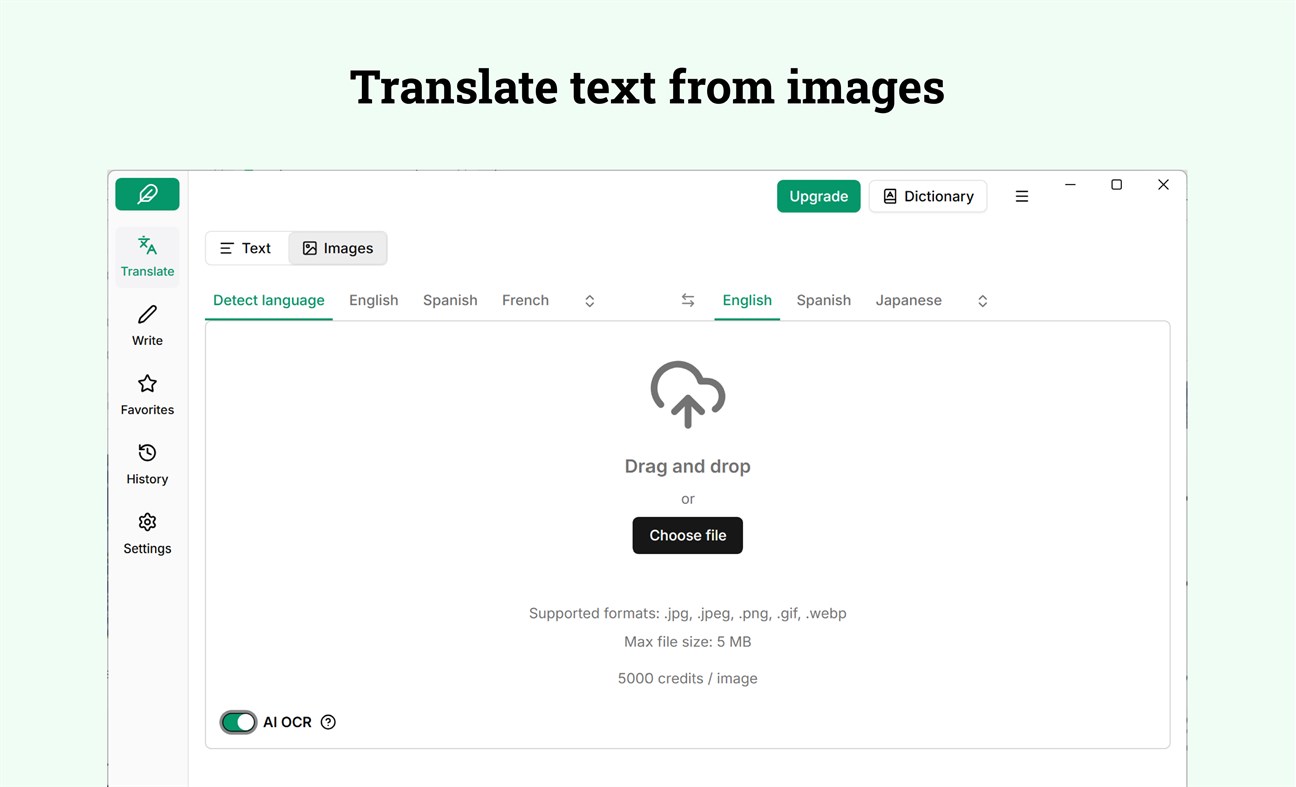 #2. Lexibird Translate: AI Translator (Windows) 来自: WebCatalog, Inc.