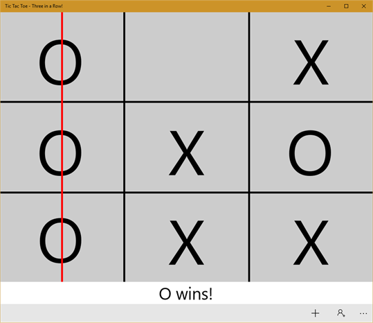 Tic Tac Toe - Three in a Row! screenshot 1