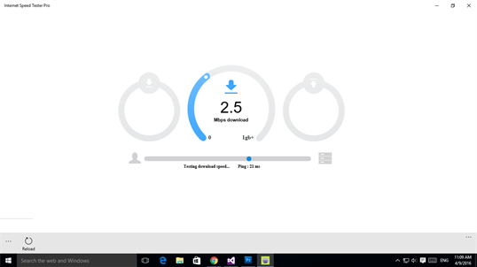 Internet Speed Tester Pro screenshot 2