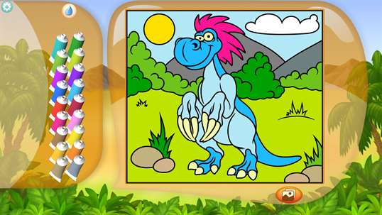 Paint by Numbers - Dinosaurs screenshot 3