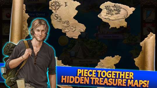 Mystery Society: Treasure Match screenshot 2